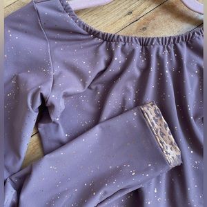 Gold Accent Custom Leotard